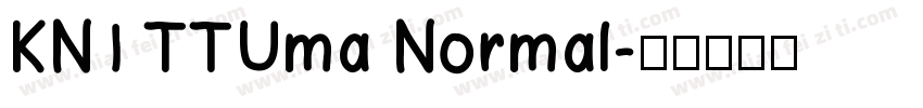 KN1 TTUma Normal字体转换